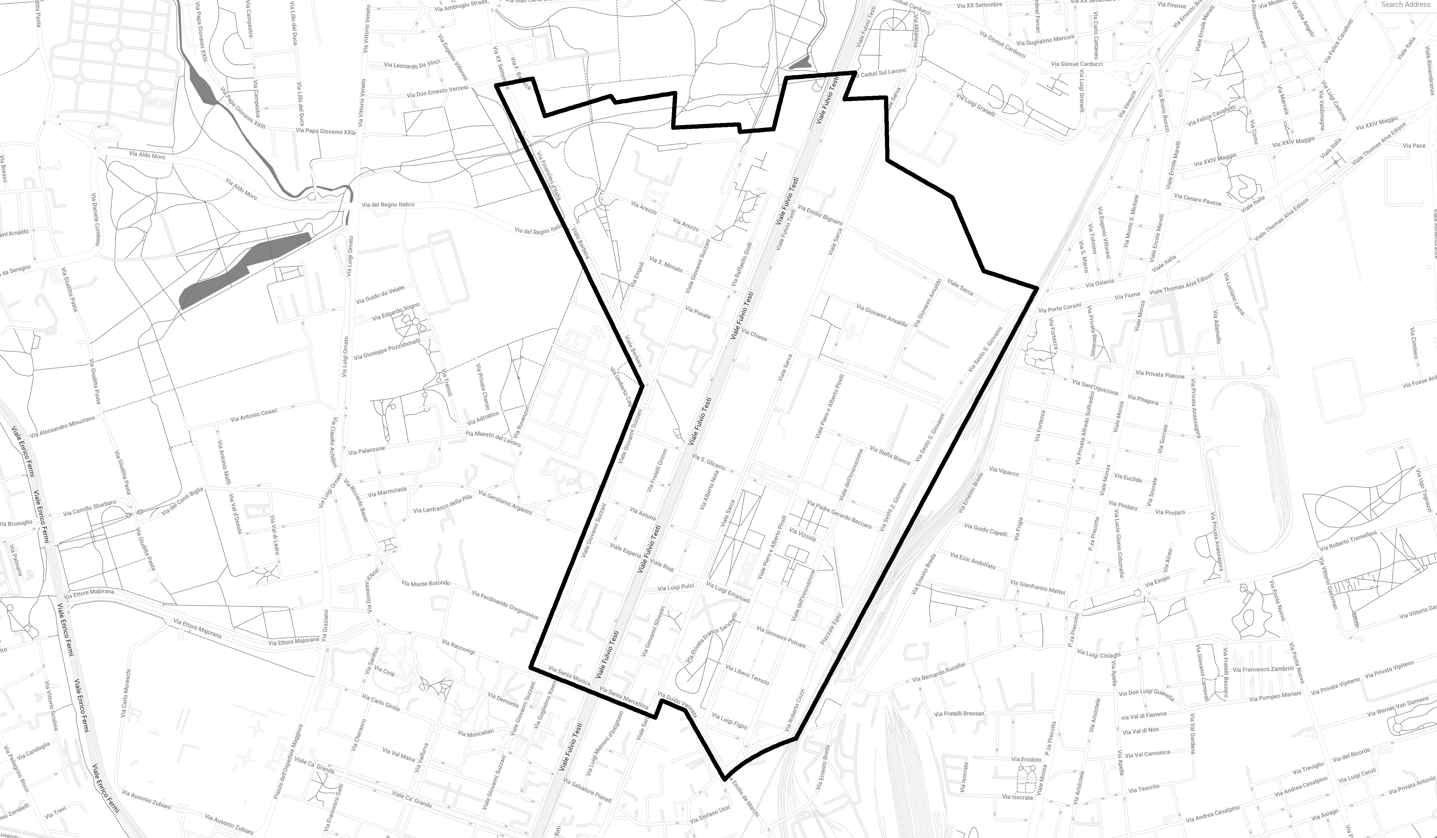 Zona Fulvio Testi - Bicocca