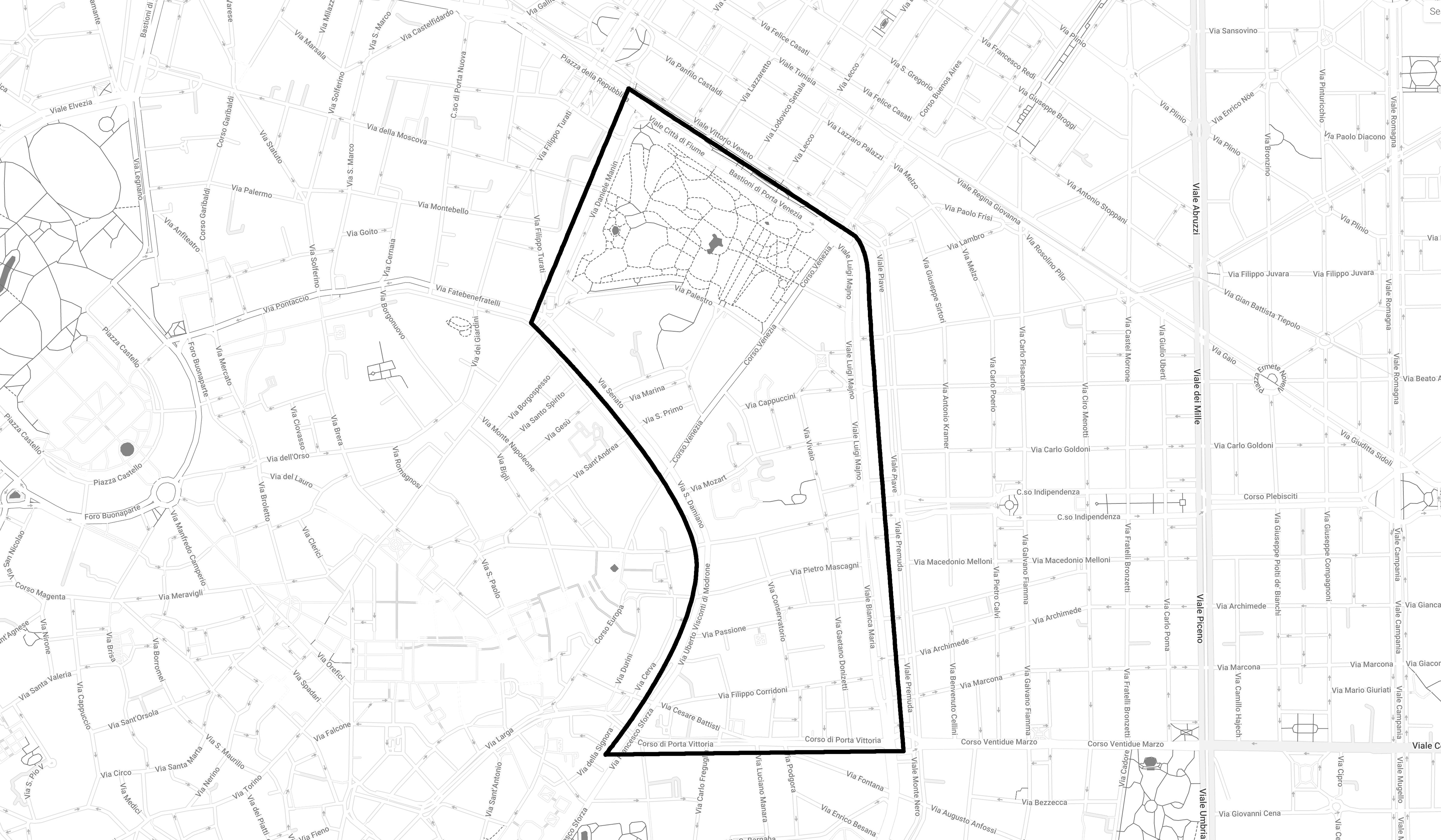 Zona Venezia - Monforte