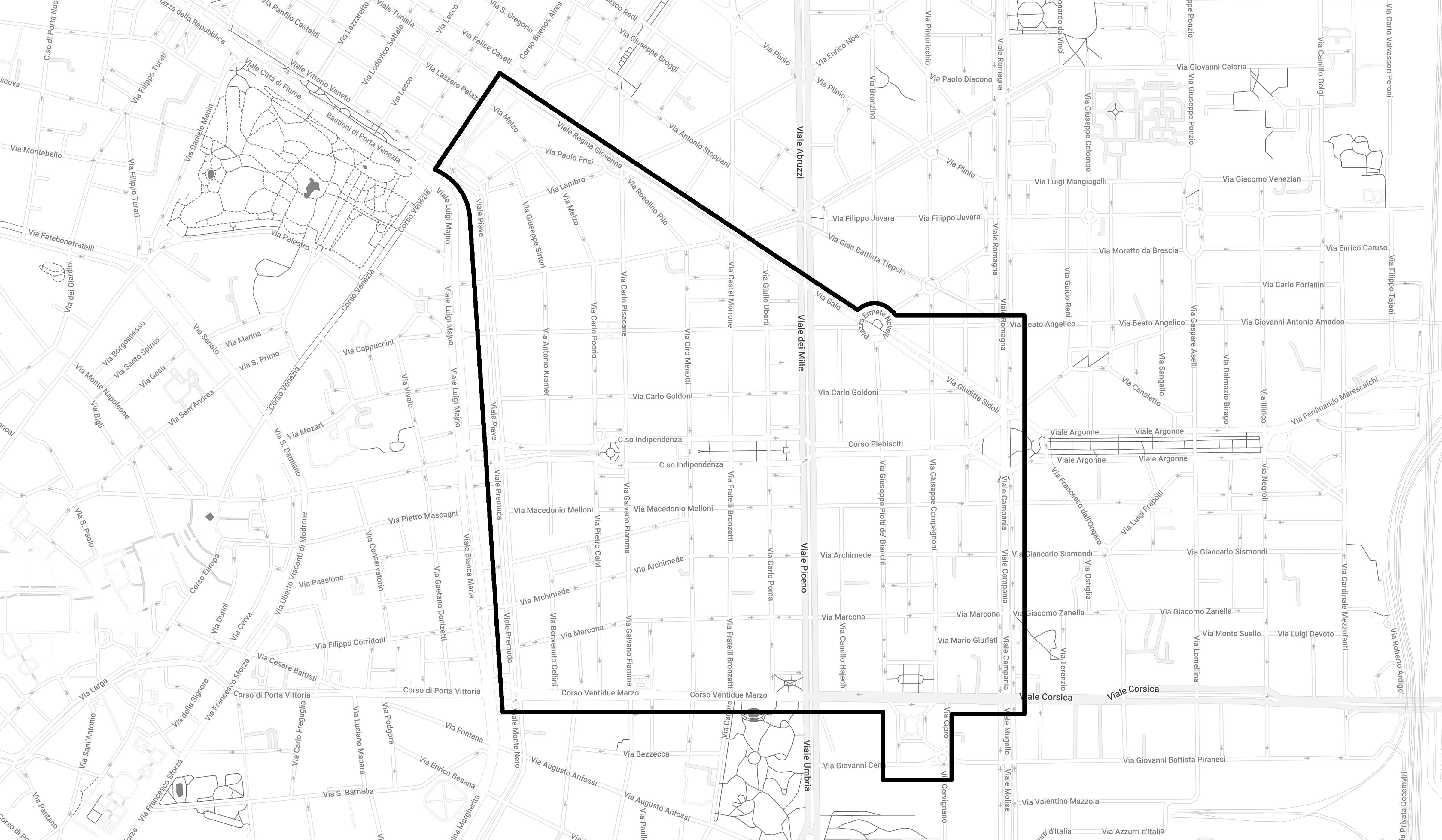 Zona Piceno - Indipendenza