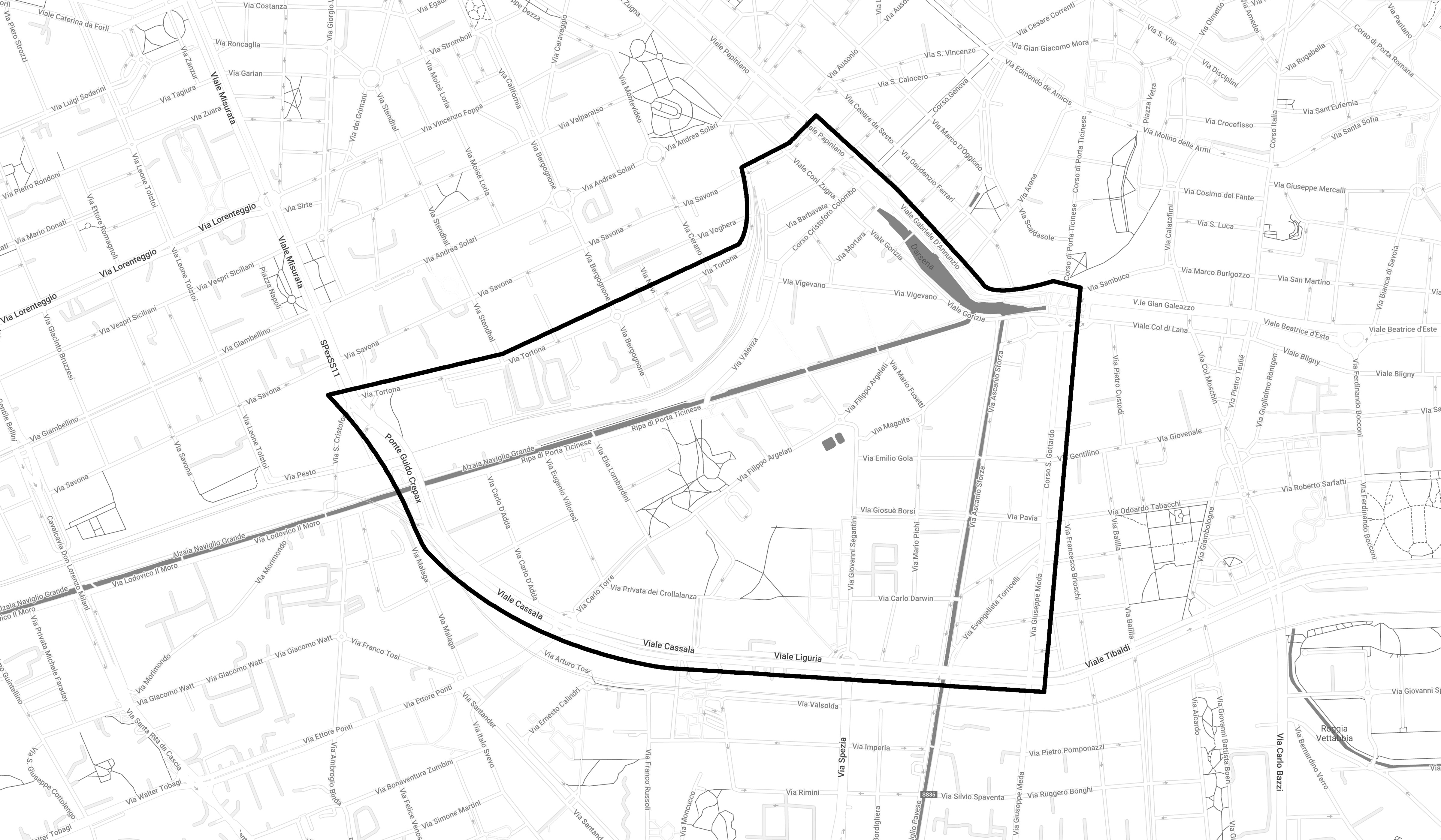 Zona Navigli - Cassala