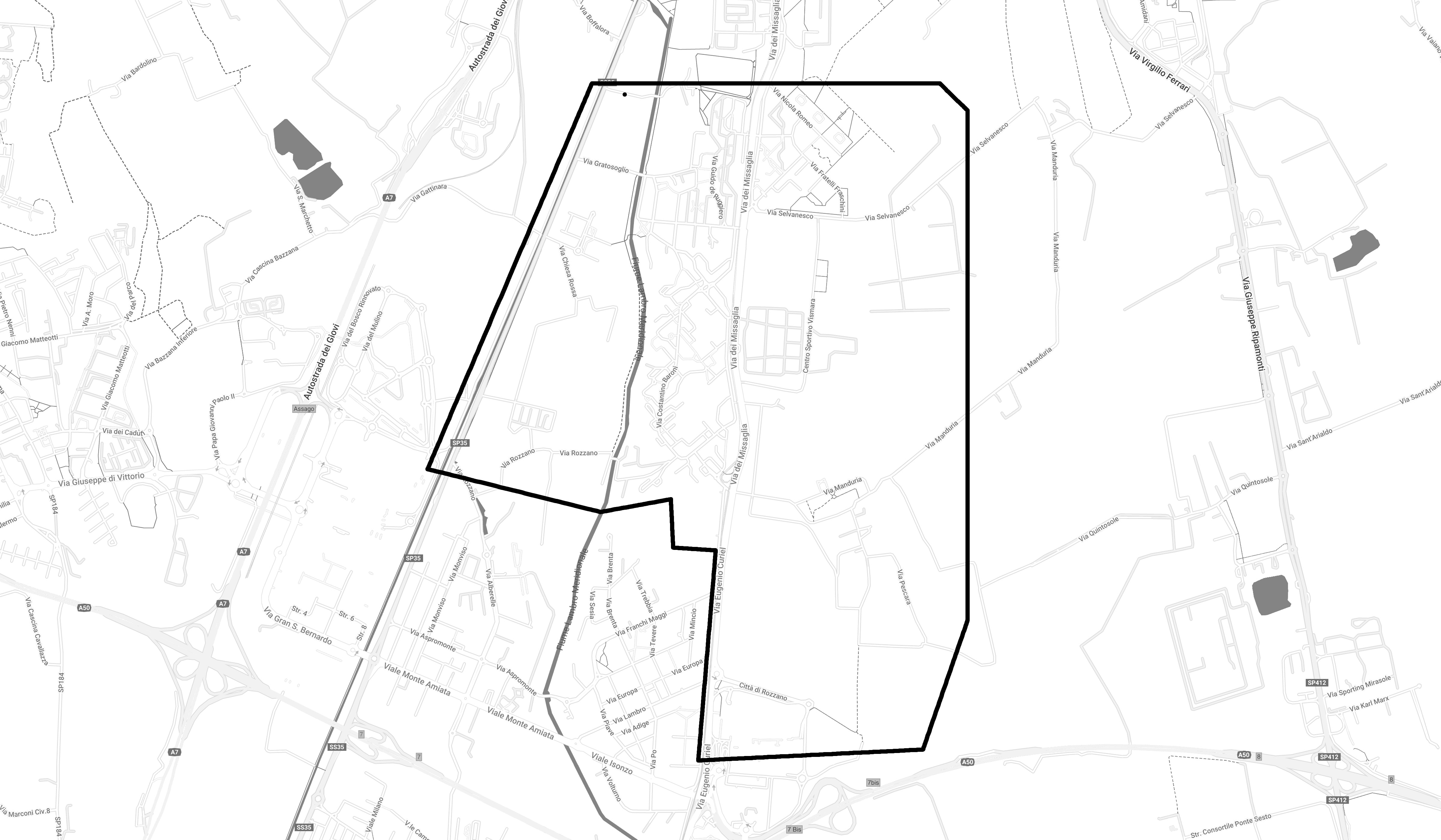 Zona Gratosoglio - Missaglia